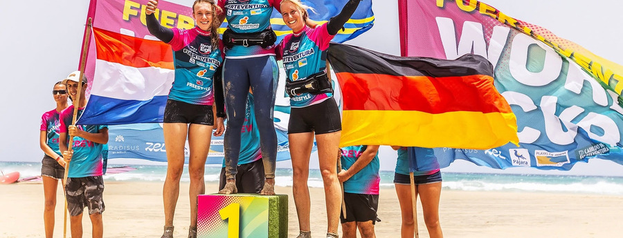 Sarah-Quita Offringa wins her 17th consecutive freestyle windsurfing world title