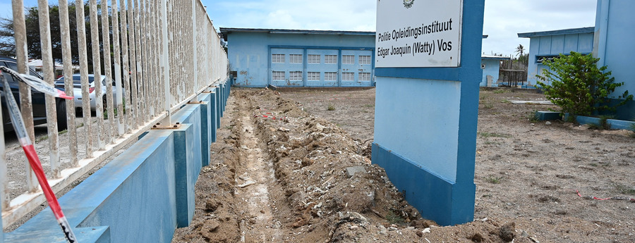 Renovation of Aruba Police Academy in San Nicolas Moves Forward