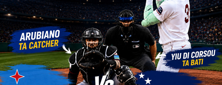 Aruban and Curaçaoan Meet at Home Plate in Major League Baseball
