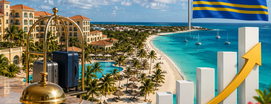 Aruba koploper in hotelbezetting tijdens juli in het Caribisch gebied