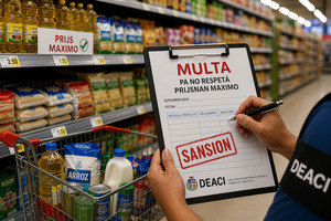 Gobierno lo cuminsa multa supermercado cu no respeta prijsnan maximo