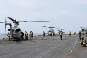 VS hervat luchtaanvallen op militaire doelen in Iran