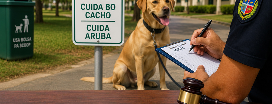 Aruba Updates Official Fine Form for Dog Law Violations