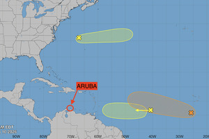 Dos sistema den Atlantico bou observacion; Aruba sin menaza directo