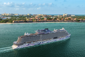 Norwegian Luna lo haci su prome bishita na Aruba den mei 2028