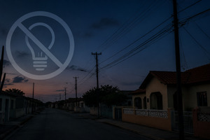 Interupcion di coriente ta afectando San Nicolas, Cura Cabai y Brazil