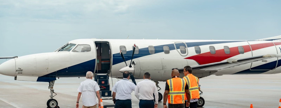 First Direct Charter Flight from Caracas Lands in Aruba