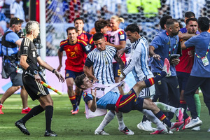 FIFA ta castiga hungadornan Argentino despues di desorden na final di Mundial