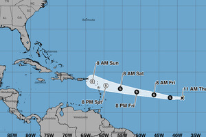 Tormenta Tropical Dolly a forma den Atlantico; pa awor no tin alerta pa Aruba