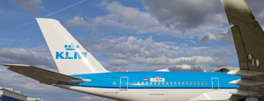 KLM's First Airbus A350 Completes Maiden Test Flight
