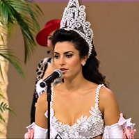 32 aña pasa Alexandra Ochoa a pone Aruba den top di Miss International