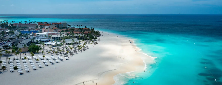 Fox Weather: Eagle Beach Aruba destaca como beach cu menos riesgo di sargassum