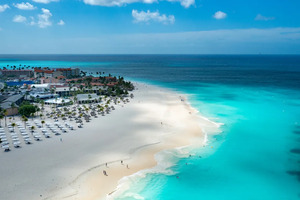 Fox Weather :Eagle Beach Aruba valt op als Caribisch strand met minder kans op sargassum