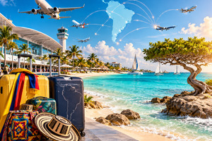 Aruba ta mira crecemento fuerte di turismo colombiano y latinoamericano