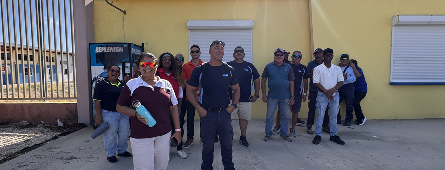 Sports Facility Foundation Workers Walk Off Job Over Labor Contract Dispute