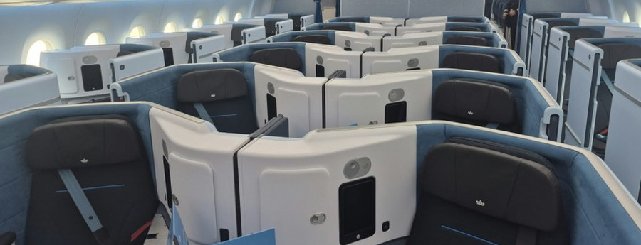 KLM Loses Business Class Revenue on A350 Due to Certification Delay