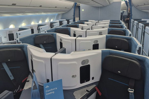  KLM ta perde entrada di Business Class den A350 pa tardansa den certificacion