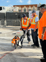 Tuberia kibra na L.G. Smith Boulevard a causa desvio; asfaltamento ta sigui den weekend