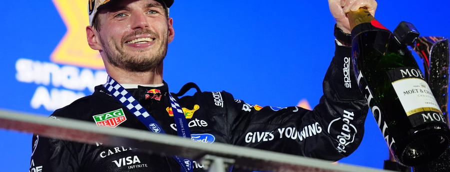 Verstappen wins Singapore Grand Prix for the first time
