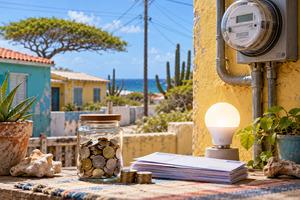 Economisch Bureau Amsterdam ta propone descuento riba luz pa famianan na Aruba cu entrada abao